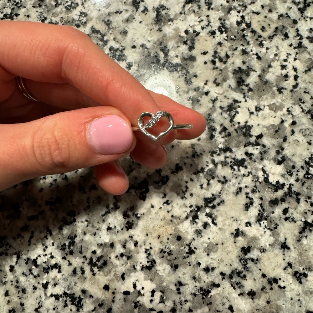 Pandora Open Heart Ring